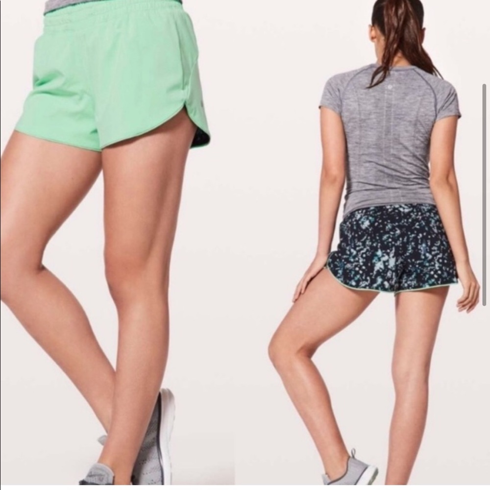 *RARE* NWOT Lululemon // choose a side reversible shorts